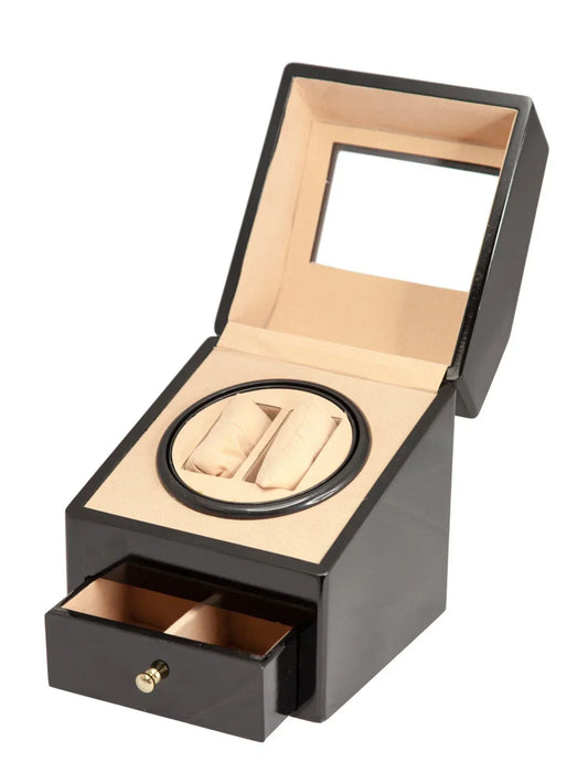 Exorel – Automatic Watch Winder with Dual Storage and Top Display Window