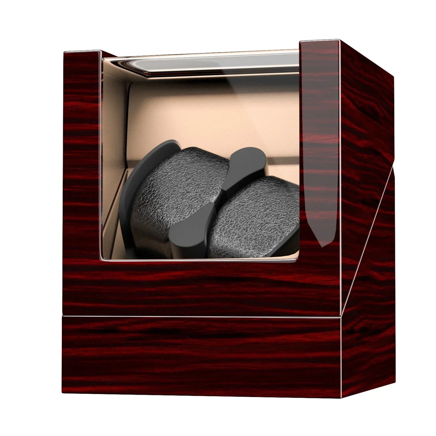 Exorel – Double Automatic Watch Winder with Wooden Case