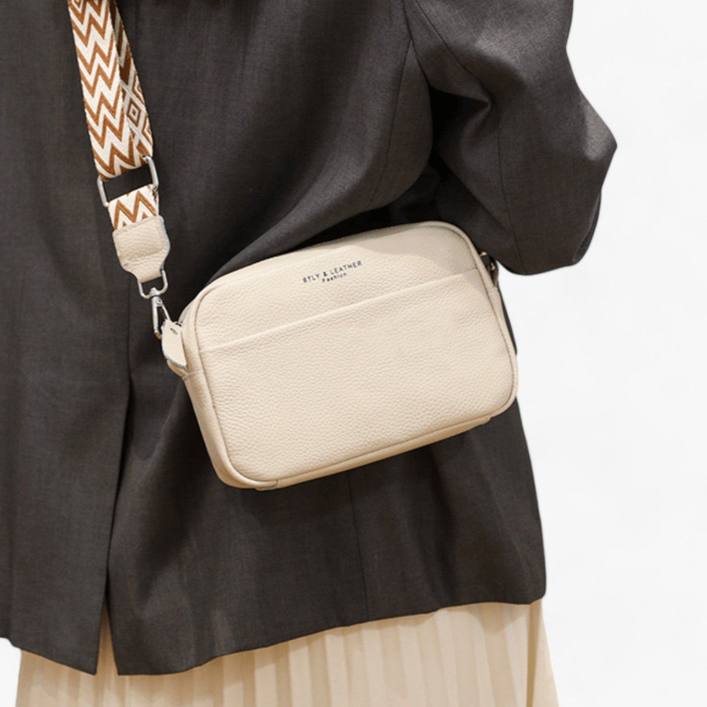 Exorel – Leather Crossbody Bag for Women | Compact Everyday Shoulder Bag