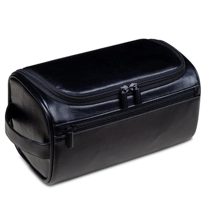 Exorel – Leather Toiletry Bag for Men Waterproof Hanging Travel Wash Bag