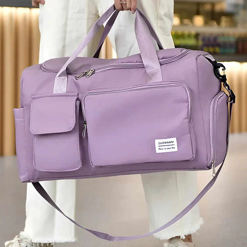 Exorel – Waterproof Weekend Bag with Shoe Compartment for Travel and Gym