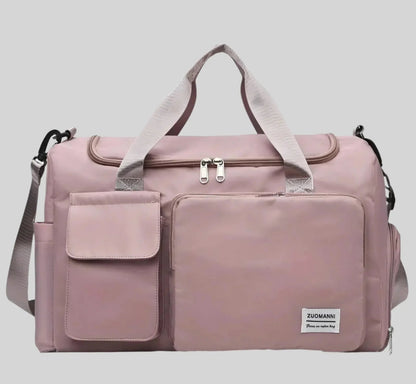 Exorel – Waterproof Weekend Bag with Shoe Compartment for Travel and Gym