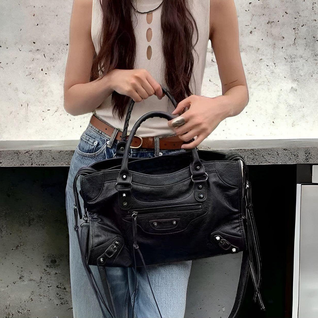 Exorel – Women’s Large-Capacity PU Leather Shoulder Handbag