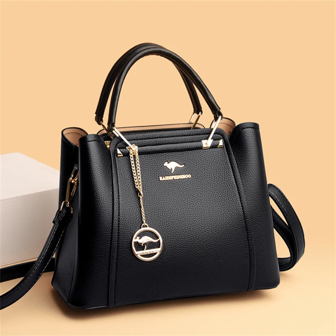 Exorel – Women’s PU Leather Shoulder Handbag with Crossbody Strap
