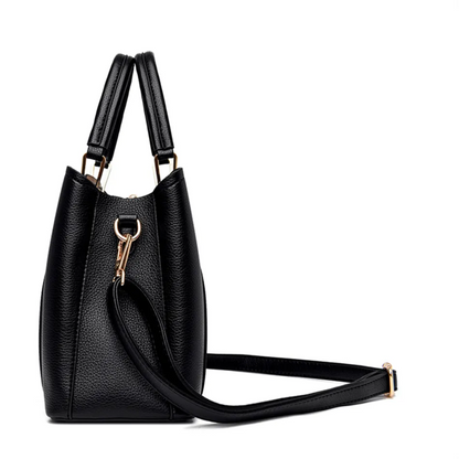 Exorel – Women’s PU Leather Shoulder Handbag with Crossbody Strap