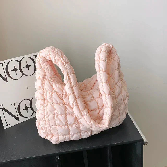 Exorel – Women’s Quilted Crossbody Shoulder Bag with Adjustable Strap