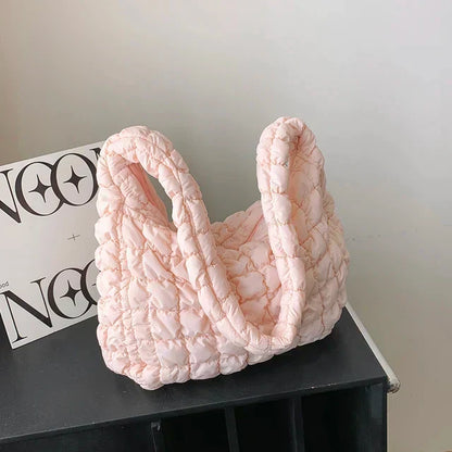 Exorel – Women’s Quilted Crossbody Shoulder Bag with Adjustable Strap